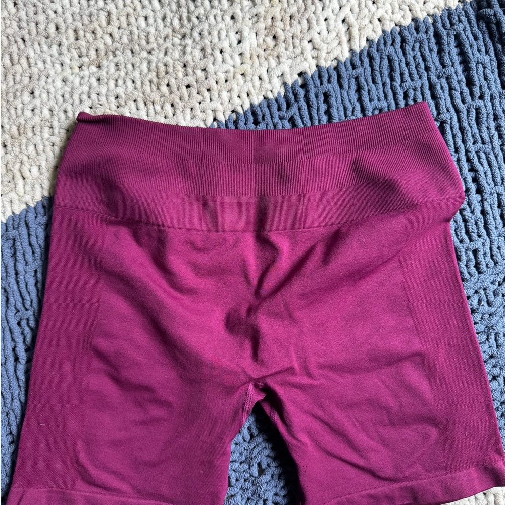 Women's Purple Athletic Shorts